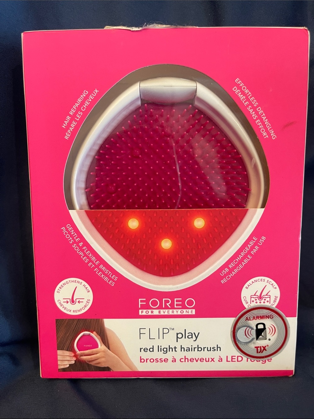 Foreo- FLIP Play Red Light Hairbrush